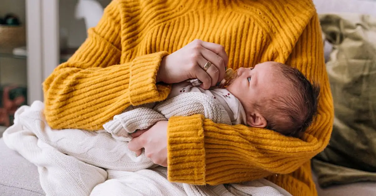 Baby blijft huilen